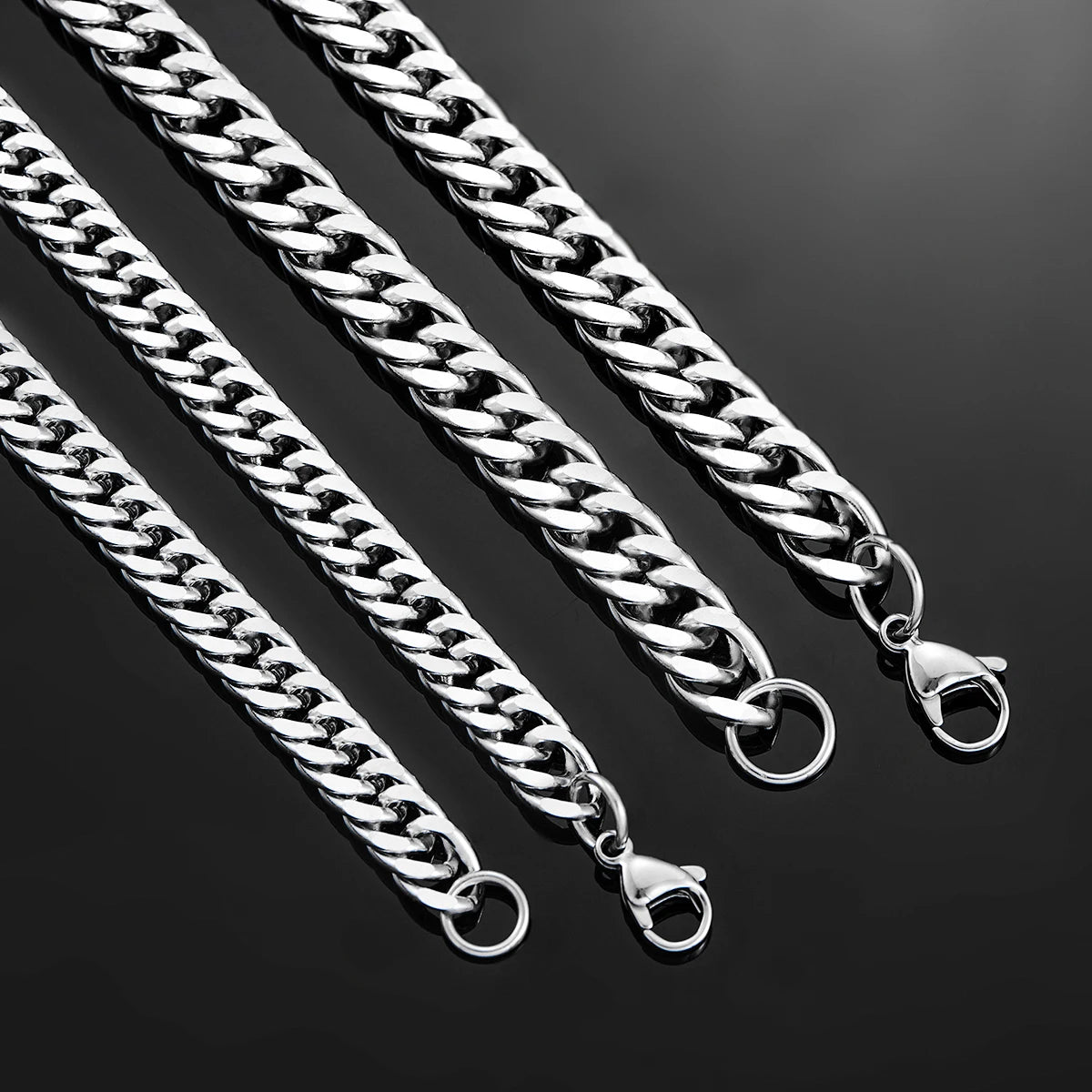 Verisilver™ 9.2mm Silver Chain