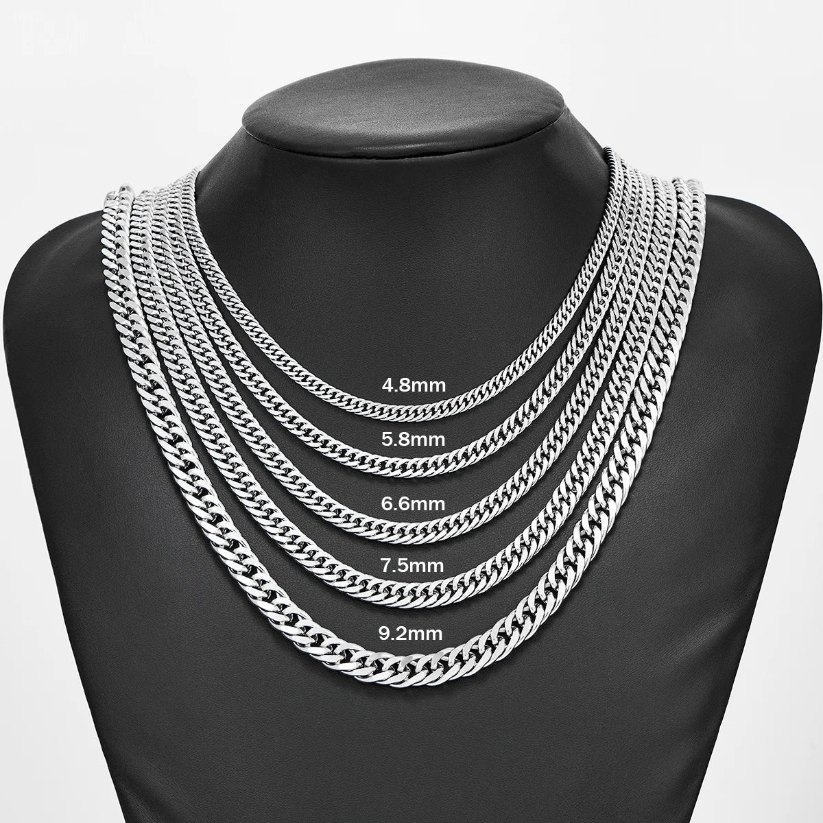 Verisilver™ 9.2mm Silver Chain